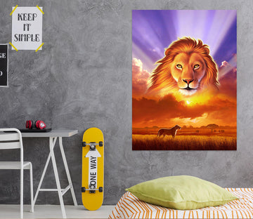 3D Lion King 016 Jerry LoFaro Wall Sticker