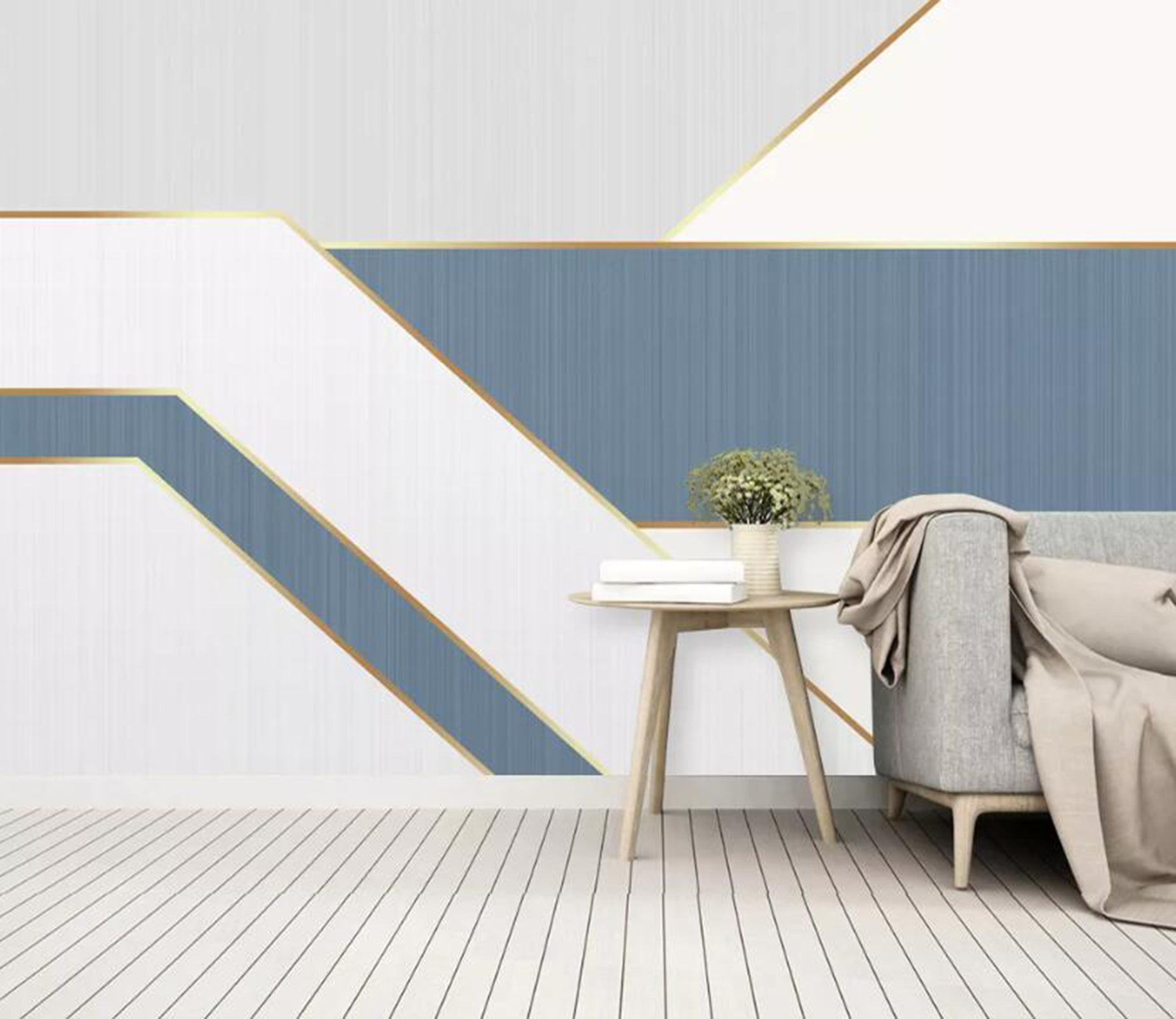 3D Geometric Lines WC85 Wall Murals Wallpaper AJ Wallpaper 2 