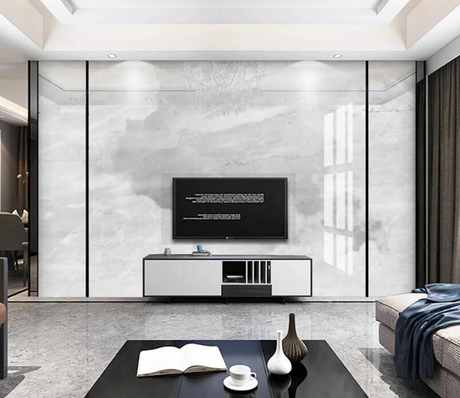 3D White Texture 068 Wall Murals