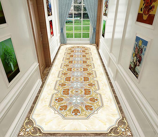 3D Diamond Pattern WG109 Floor Mural Wallpaper AJ Wallpaper 2 
