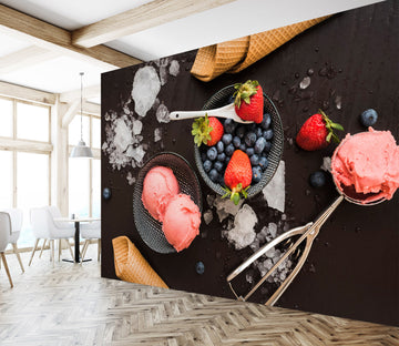 3D Ice Cream 1409 Wall Murals