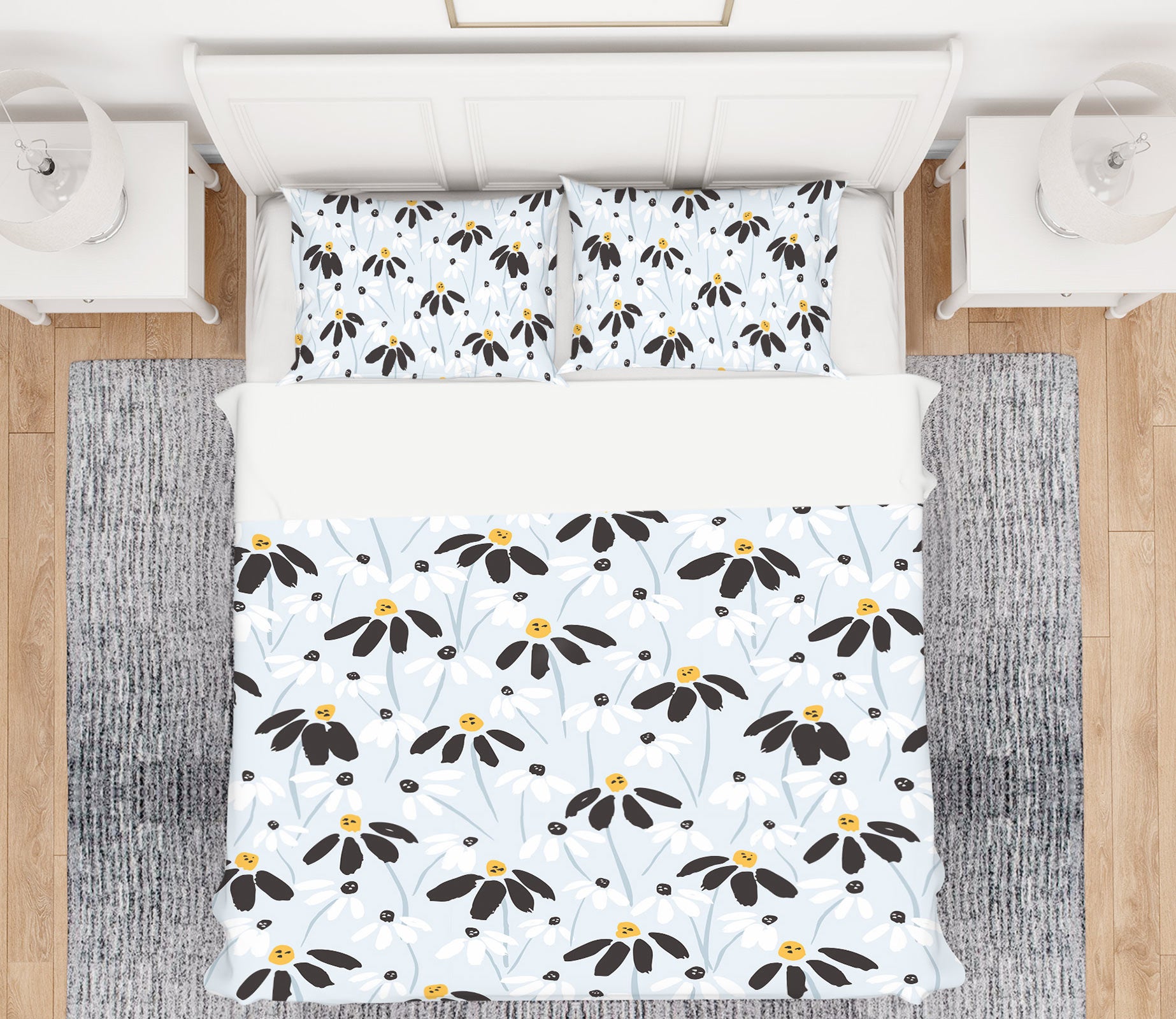 3D Petal Pattern 10986 Kashmira Jayaprakash Bedding Bed Pillowcases Quilt