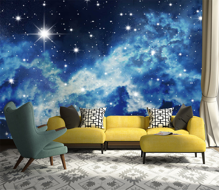 3D Shining Stars 1006 Wall Murals