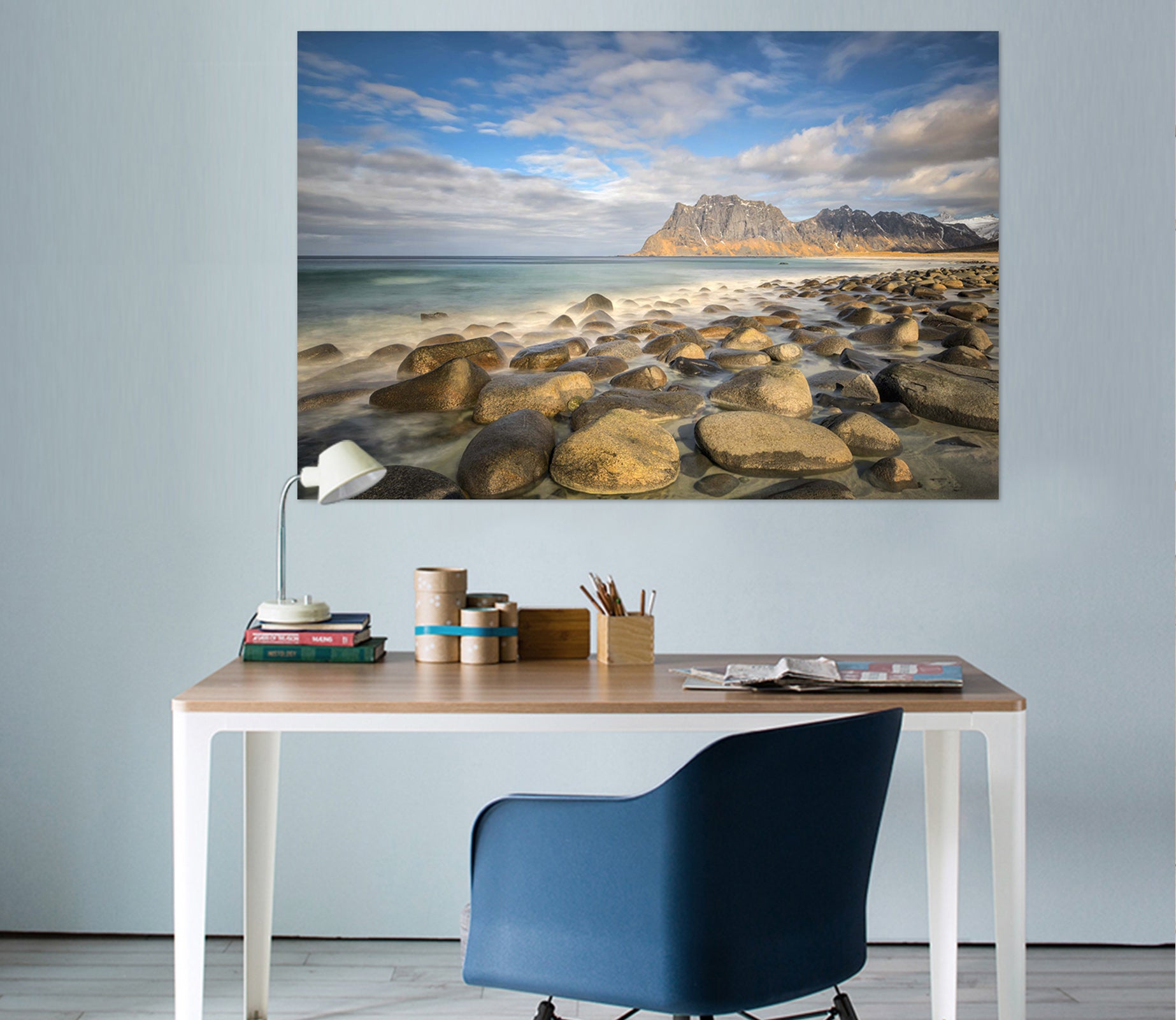 3D Sea Stones 117 Marco Carmassi Wall Sticker