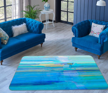 3D Blue Sea 1007 Michael Tienhaara Rug Non Slip Rug Mat