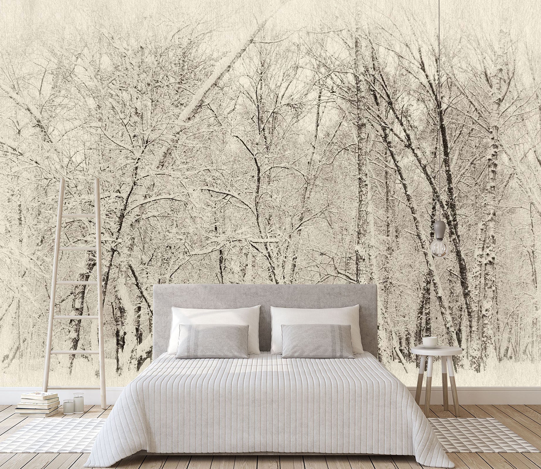 3D Snow Scene 1657 Wall Murals