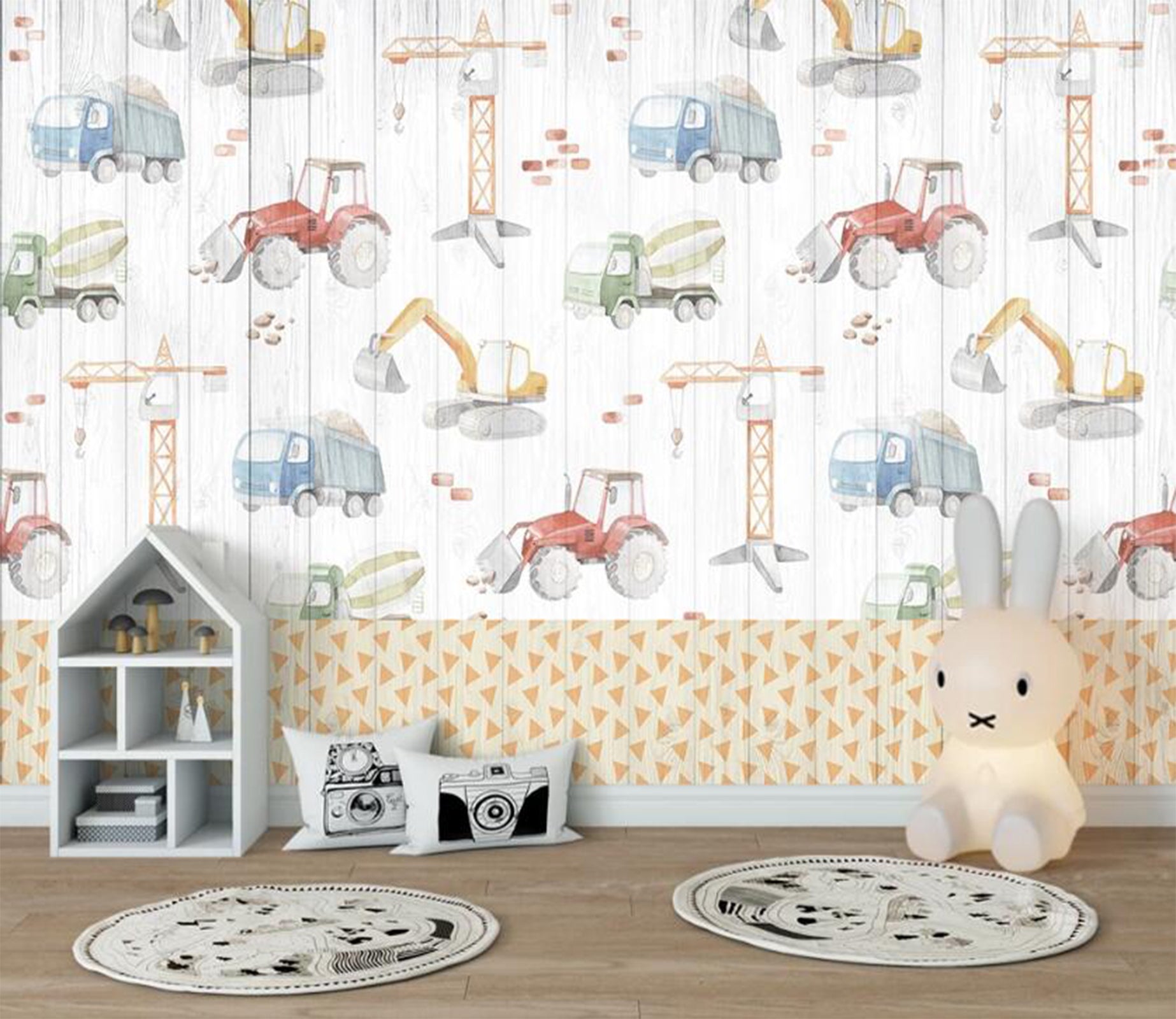 3D Model Arrangement 2497 Wall Murals