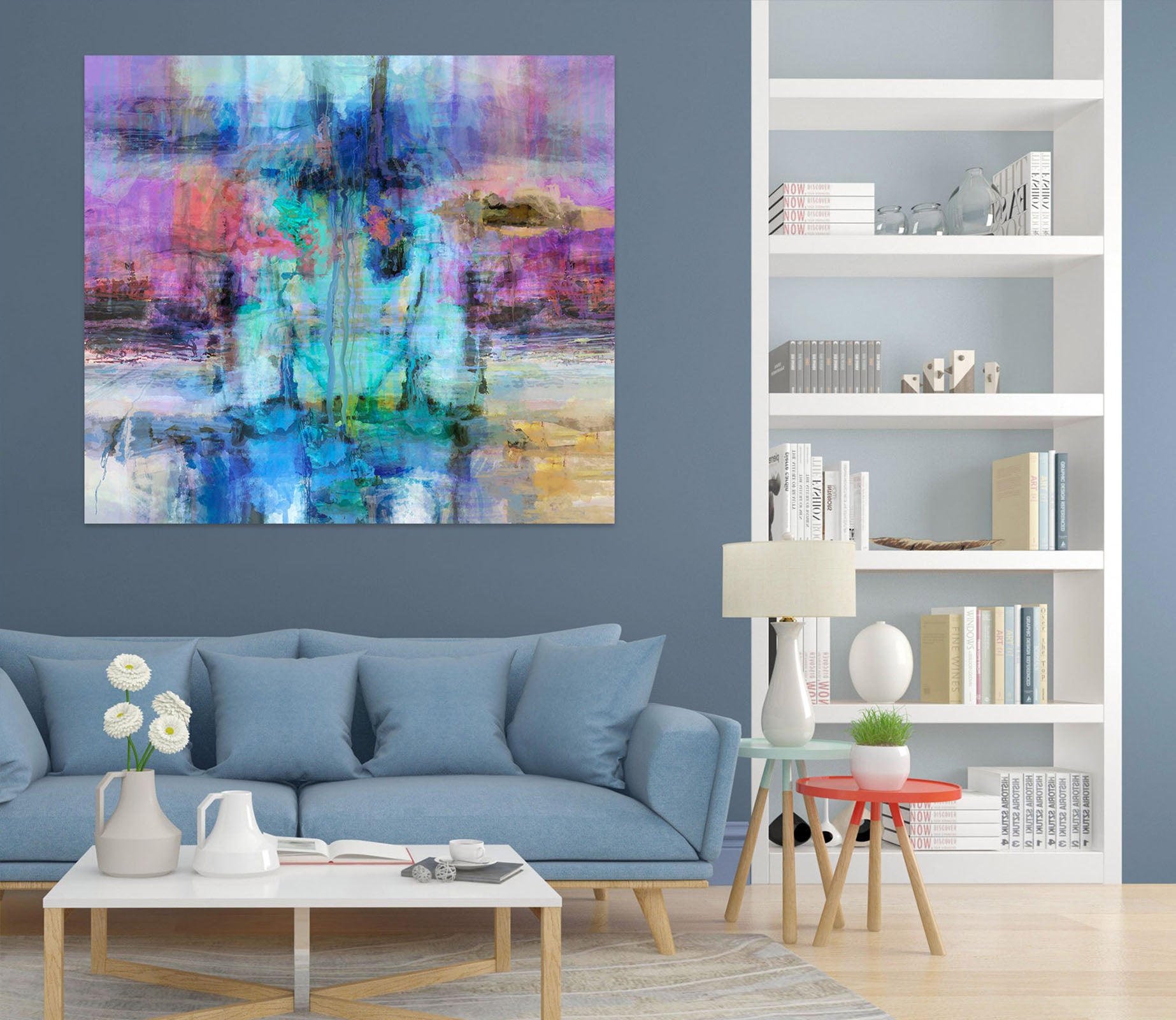 3D Colorful Pool 020 Michael Tienhaara Wall Sticker