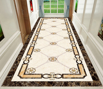 3D Marble Stripe WG603 Floor Mural Wallpaper AJ Wallpaper 2 