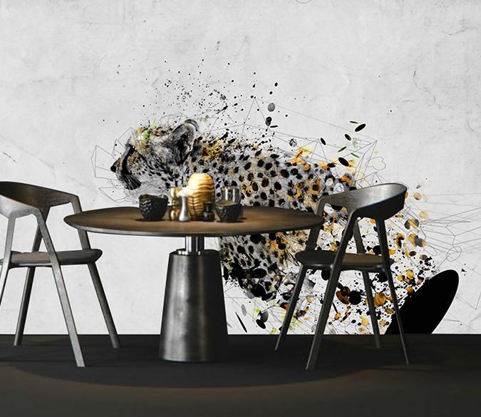 3D Spotted Leopard 584 Wall Murals Wallpaper AJ Wallpaper 2 