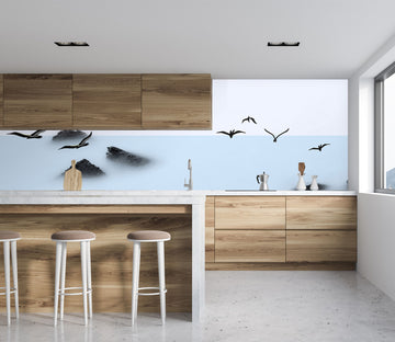 3D Sea Bird 024 Wall Murals