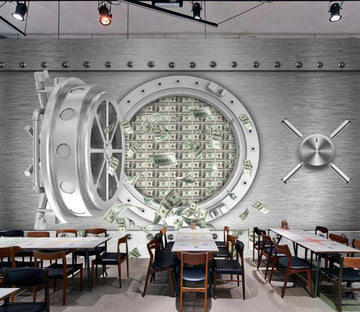 3D Money Warehouse 477 Wall Murals