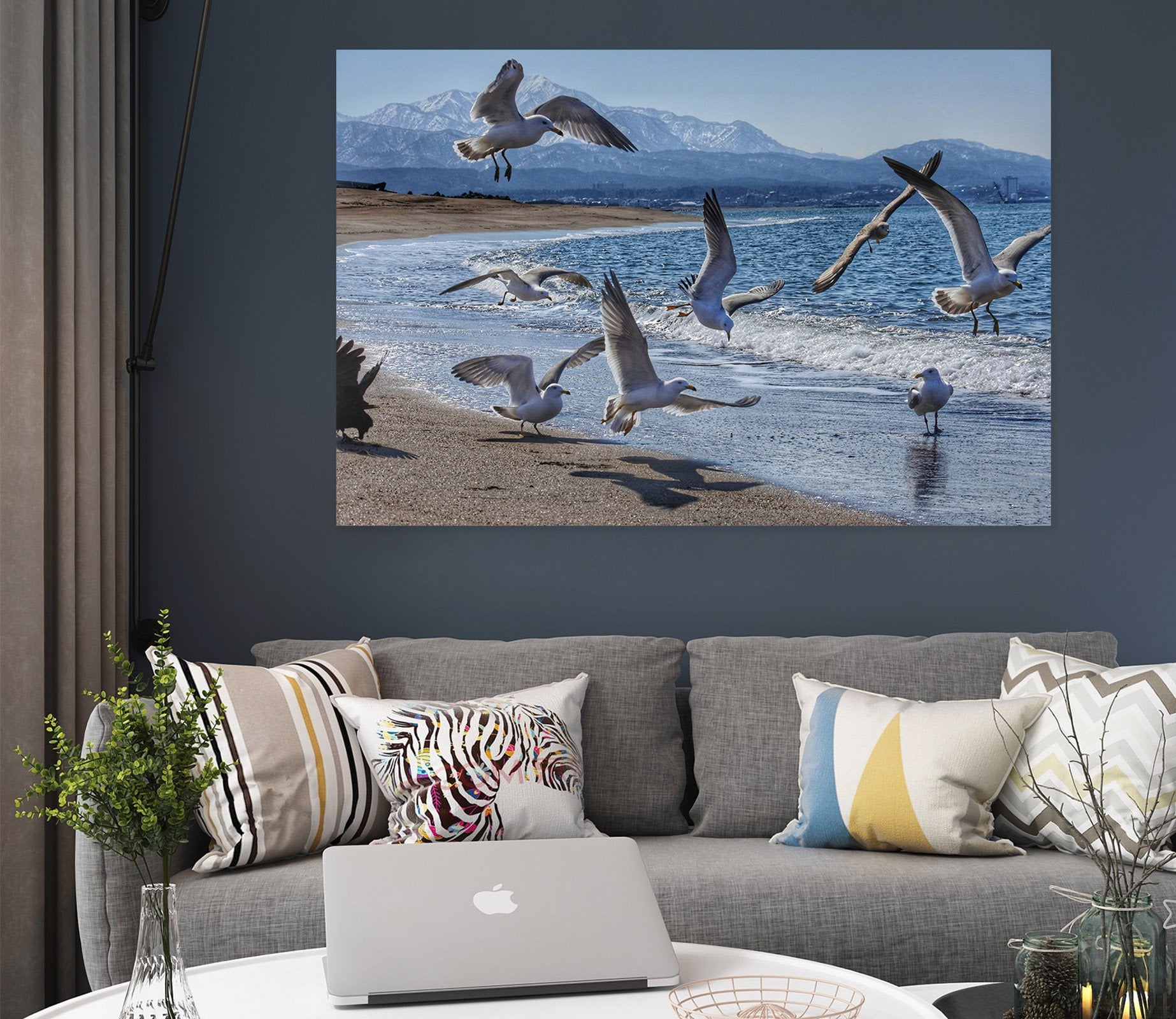 3D Seaside Bird 26 Animal Wall Stickers Wallpaper AJ Wallpaper 2 
