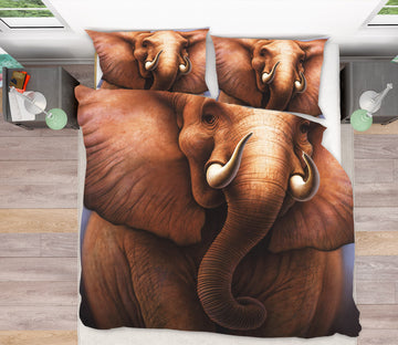 3D Elephant 2118 Jerry LoFaro bedding Bed Pillowcases Quilt