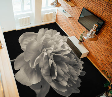 3D Grey Flowers 9854 Assaf Frank Floor Mural  Wallpaper Murals Self-Adhesive Removable Print Epoxy