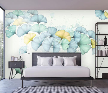 3D Sector Leaf WC2357 Wall Murals