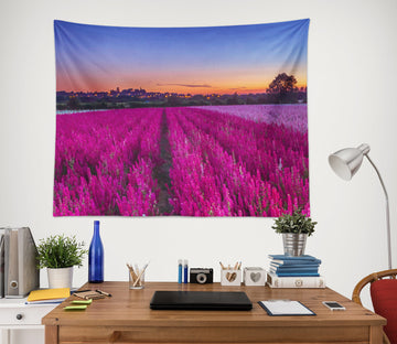 3D Flower Field 11653 Assaf Frank Tapestry Hanging Cloth Hang