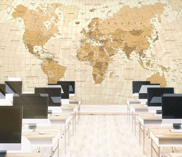 3D Map 57210 Wall Murals