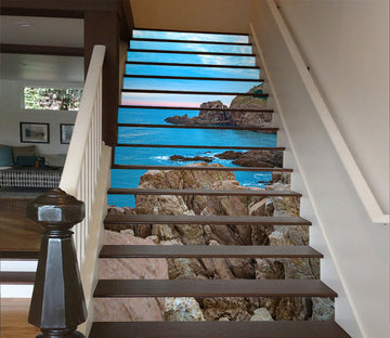 3D Poetry And The Sea 380 Stair Risers