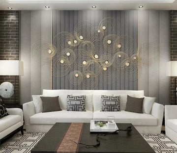 3D Transparent Light WC240 Wall Murals