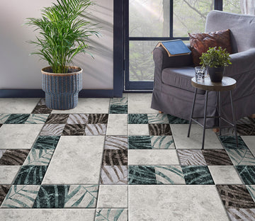 3D Artistic Depiction Of Leaves 944 Floor Mural  Wallpaper Murals Rug & Mat Print Epoxy waterproof bath floor