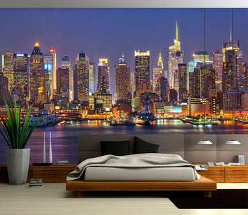 3D Harbour Building Construction 57183 Wall Murals