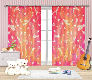 3D Falling Snowflake Pattern 52 Curtains Drapes Curtains AJ Creativity Home 