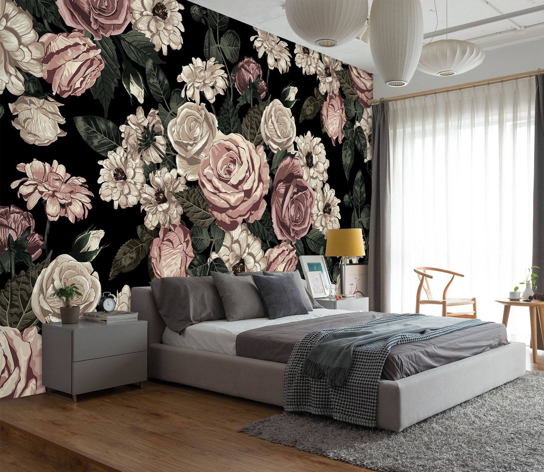 3D Flowers 57084 Wall Murals