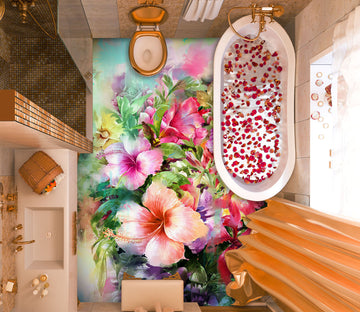 3D Art Garden 1302 Floor Mural  Wallpaper Murals Self-Adhesive Removable Print Epoxy