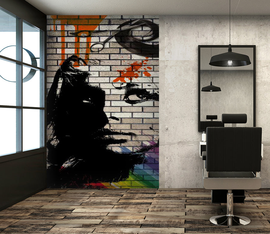 3D Black Pattern 1594 Wall Murals
