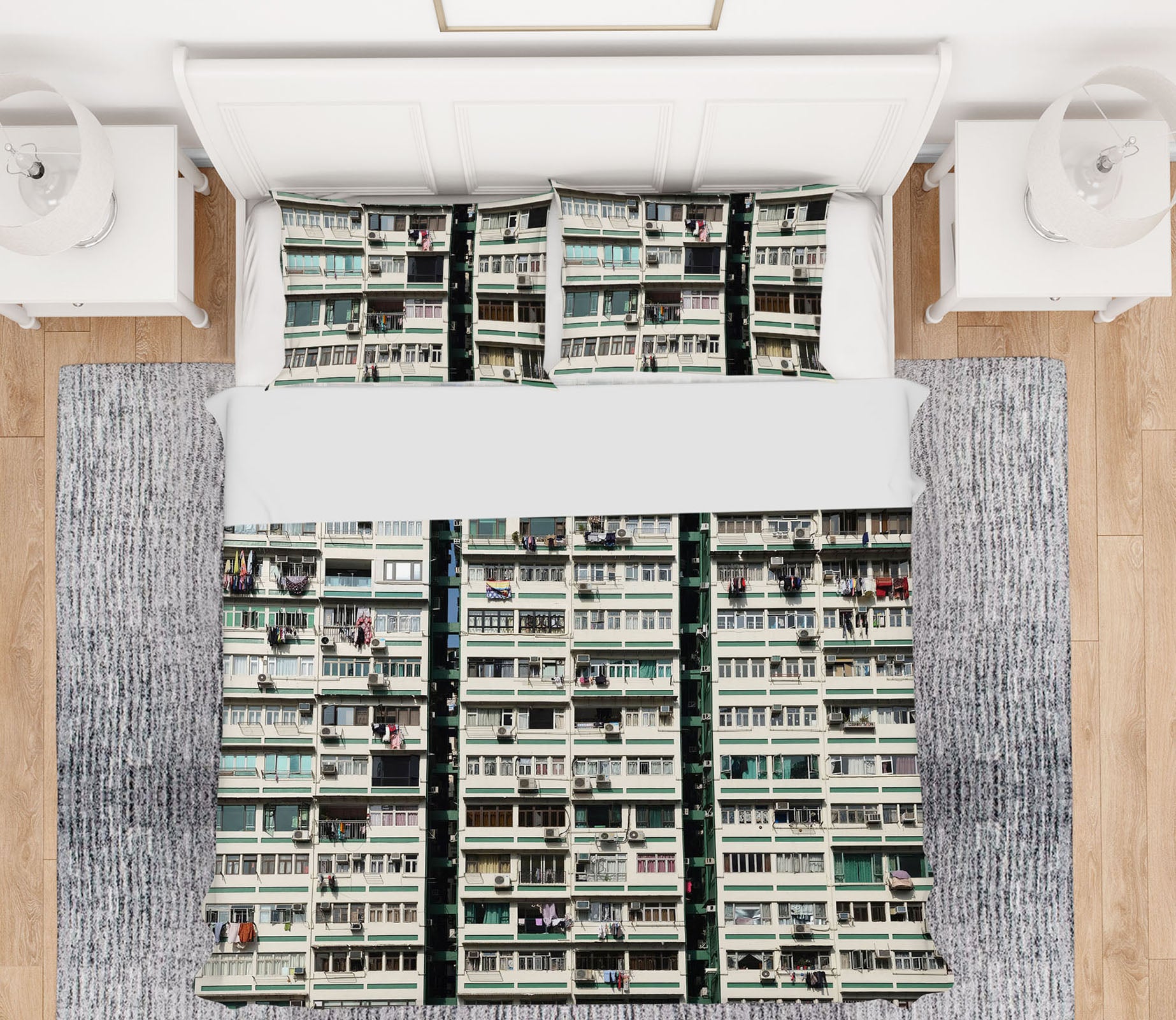 3D Tall Building 2136 Marco Carmassi Bedding Bed Pillowcases Quilt