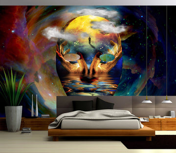 3D Cosmic Manpower 57224 Wall Murals