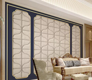 3D Minimalist Lines WC243 Wall Murals