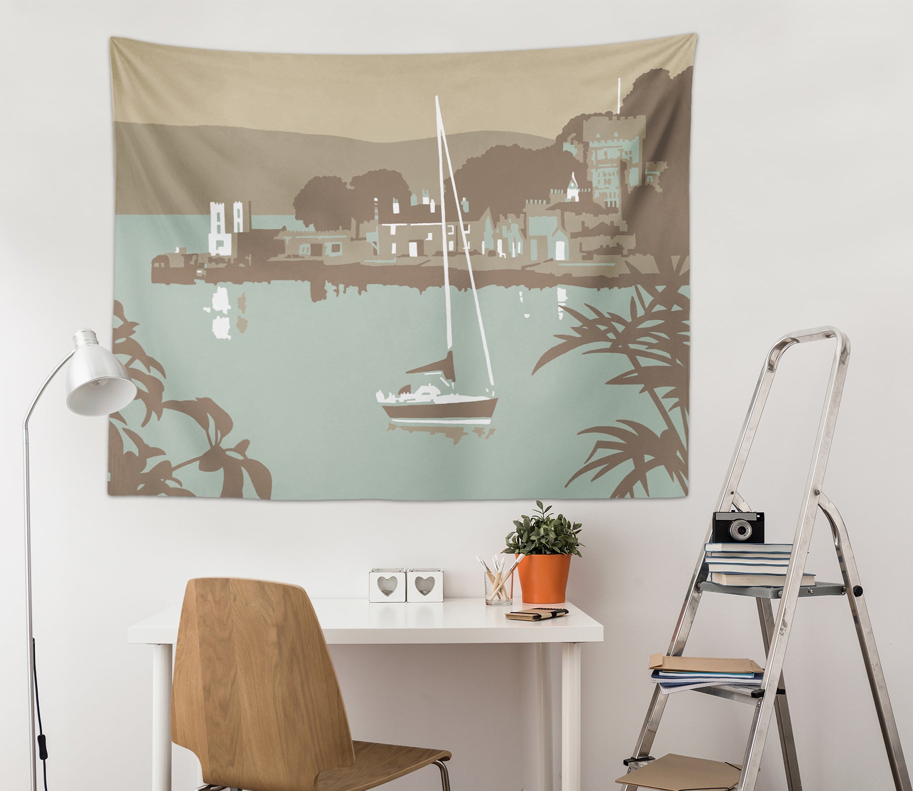 3D Mountain Trees 5305 Steve Read Tapestry Hanging Cloth Hang