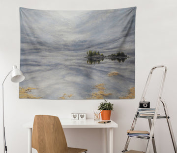 3D Cloud Reflection 864 Marina Zotova Tapestry Hanging Cloth Hang
