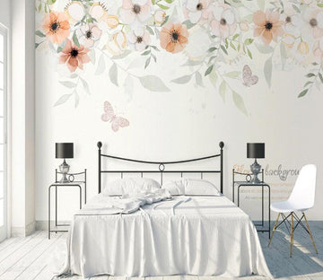 3D Elegant Flower Embellishment 1062 Wall Murals