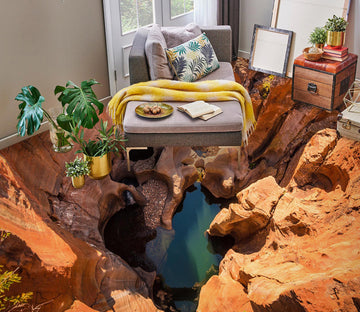 3D Loess Mountains 126 Floor Mural  Wallpaper Murals Rug & Mat Print Epoxy waterproof bath floor