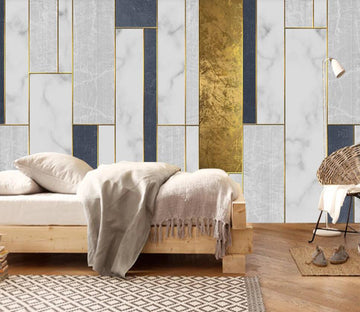 3D Rectangle With Strong Texture 2156 Wall Murals