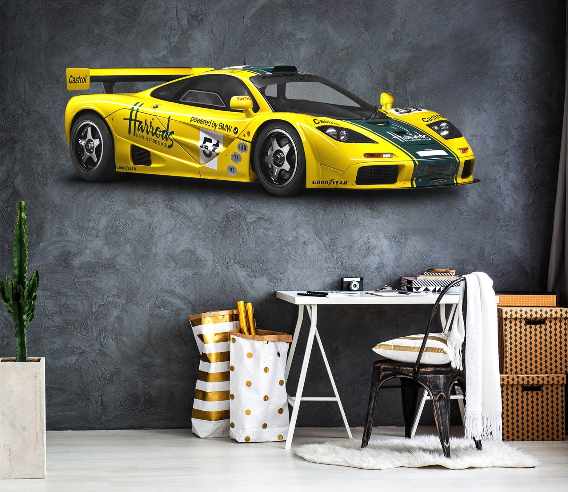 3D McLaren GTR 0194 Vehicles Wallpaper AJ Wallpaper 
