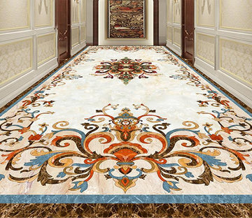 3D Colorful Pattern WG221 Floor Mural Wallpaper AJ Wallpaper 2 