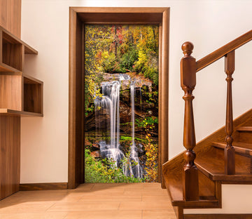 3D Stone Waterfall 10835 Beth Sheridan Door Mural
