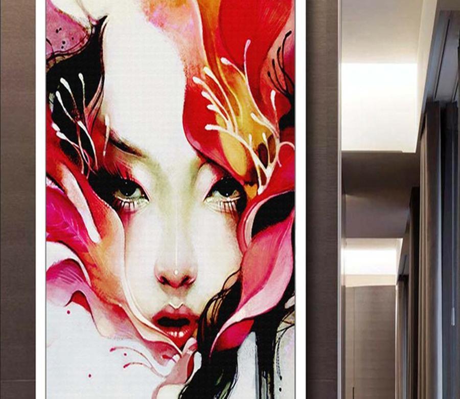 3D Lady Avatar 485 Wall Murals Wallpaper AJ Wallpaper 2 