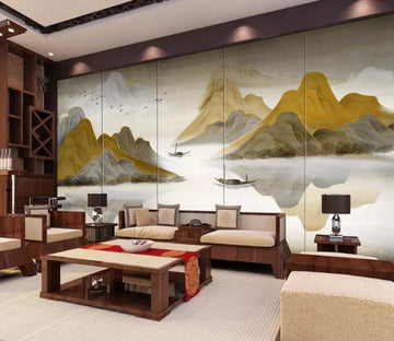 3D Mountain River WG53 Wall Murals Wallpaper AJ Wallpaper 2 