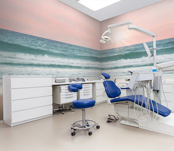 3D Sunshine Waves 053 Wall Murals