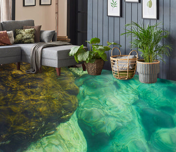 3D Tranquil Green Lake 865 Floor Mural  Wallpaper Murals Rug & Mat Print Epoxy waterproof bath floor