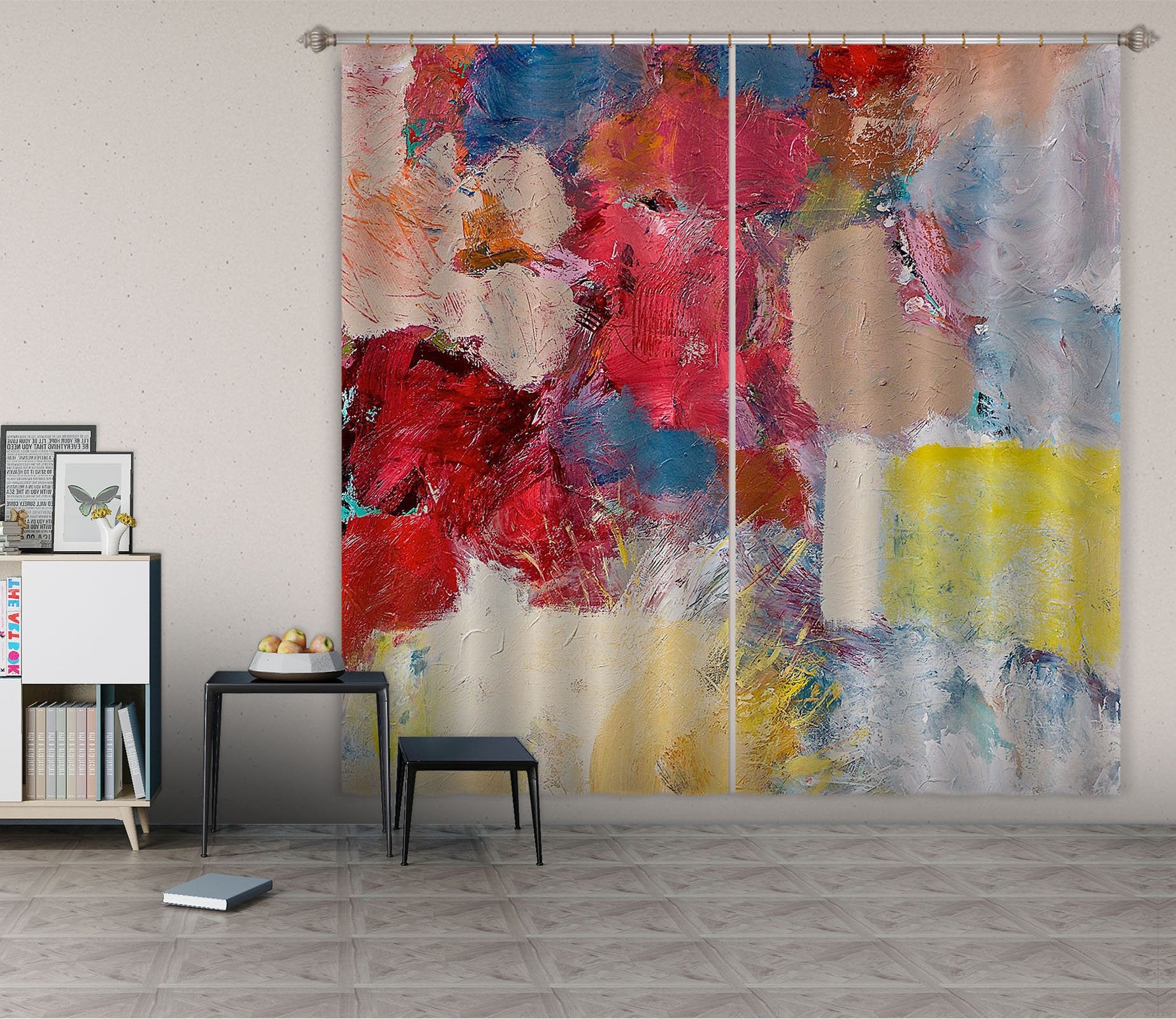 3D Abstract Art 175 Allan P. Friedlander Curtain Curtains Drapes Wallpaper AJ Wallpaper 