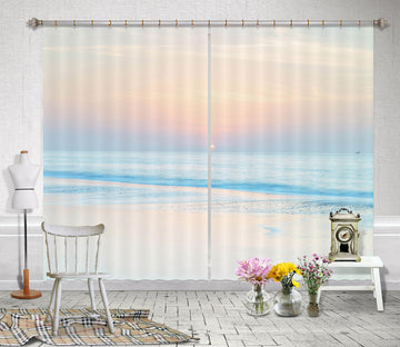 3D Blue Sea 222 Assaf Frank Curtain Curtains Drapes