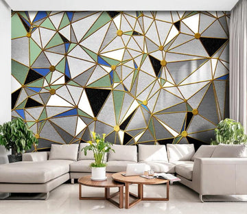 3D Color Geometry WC89 Wall Murals Wallpaper AJ Wallpaper 2 