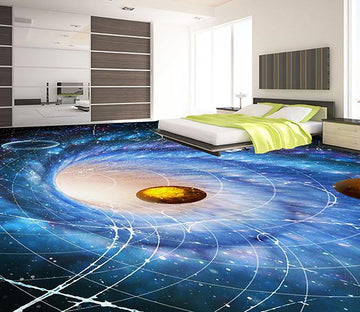 3D Colored Starry Sky WG153 Floor Mural Wallpaper AJ Wallpaper 2 