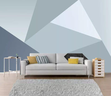 3D Triangle Pattern WC05 Wall Murals Wallpaper AJ Wallpaper 2 